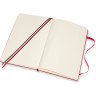 Блокнот MOLESKINE CLASSIC EXPANDED LARGE нелинованный, красный QP062EXPF2