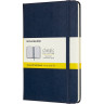 Блокнот MOLESKINE Classic Medium, клетка, синий сапфир QP051B20