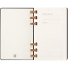 Еженедельник MOLESKINE SPIRAL LARGE, черный DHSPB12MWH3